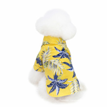 Wholesale Dog Hawaiian Style shirts Cotton Pet Dog clothes Shirt Cat Shirt